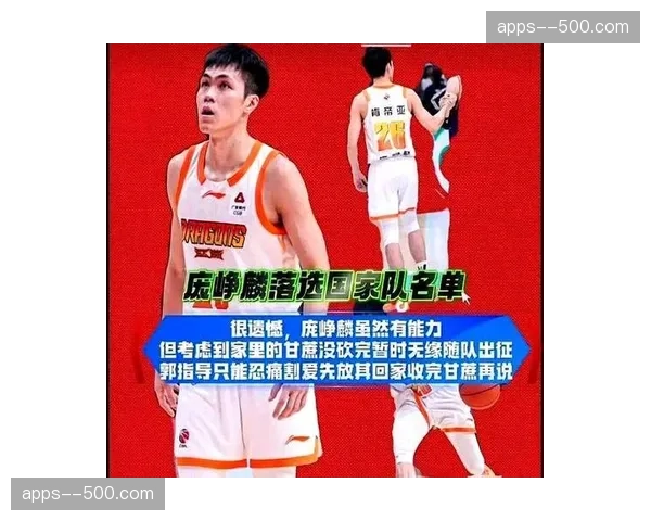 庞峥麟花式绝平显大心脏 江苏新秀末节关键球能力获认可